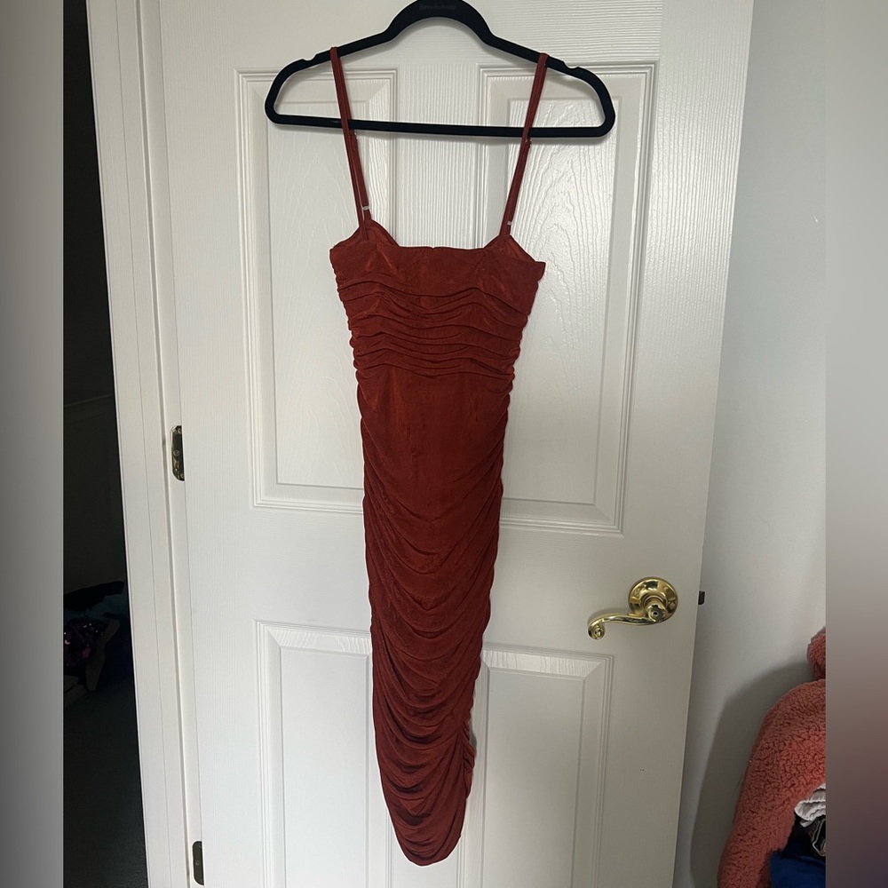 NWT Hello Molly Rust Dress